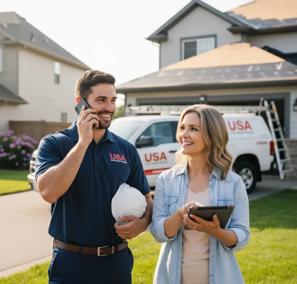 USA Roof Repair Experts customer support in Glenshaw